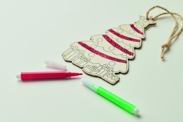 Logo trade corporate gifts picture of: Christmas tree ornament