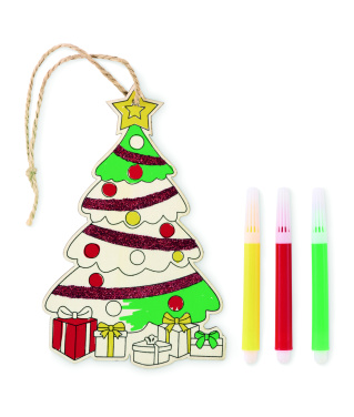Logotrade promotional product picture of: Christmas tree ornament