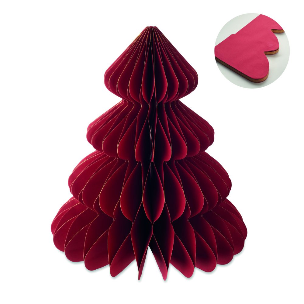 Logotrade promotional gift image of: Paper Xmas tree decoration