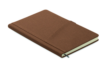 Logo trade advertising products picture of: A5 notebook PU front pocket