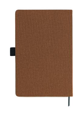Logotrade business gift image of: A5 notebook PU front pocket