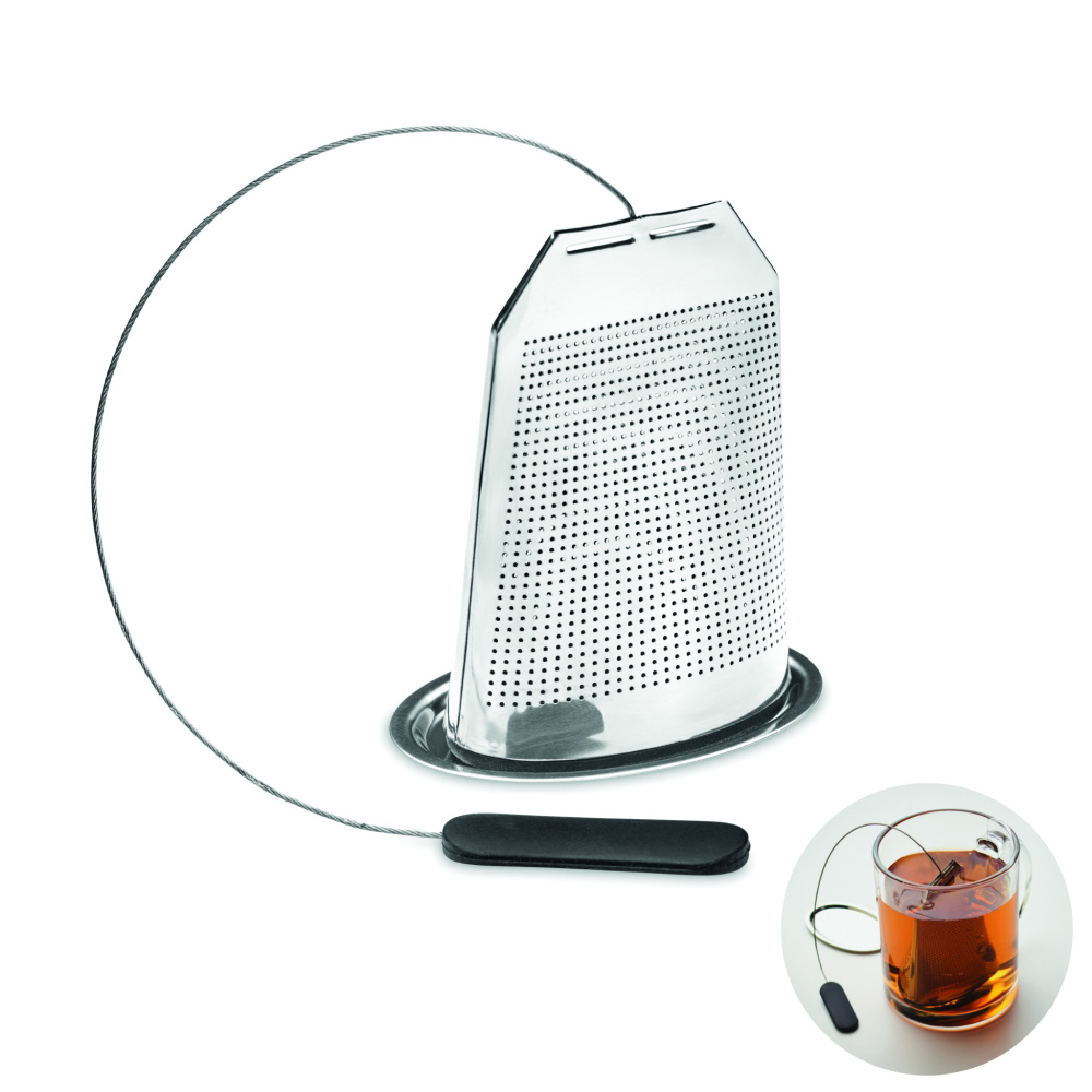 Logo trade business gift photo of: Tea infuser in stainless steel