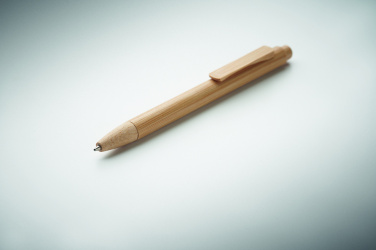 Logotrade promotional product picture of: Bamboo automatic ball pen