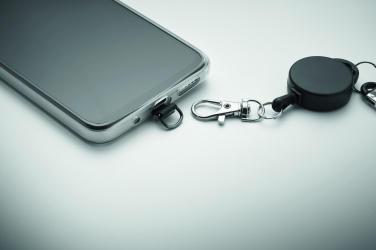 Logo trade promotional merchandise image of: Retractable phone holder