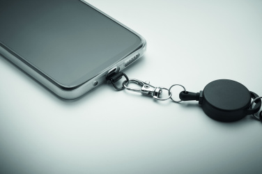 Logo trade business gift photo of: Retractable phone holder