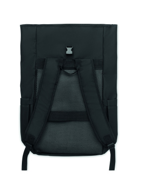 Logotrade corporate gifts photo of: Rolltop laptop rucksack 600D