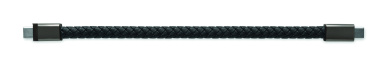 Logotrade promotional product picture of: Braided bracelet cable type-C