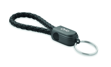 Logo trade promotional gifts picture of: Key ring loop cable type-C