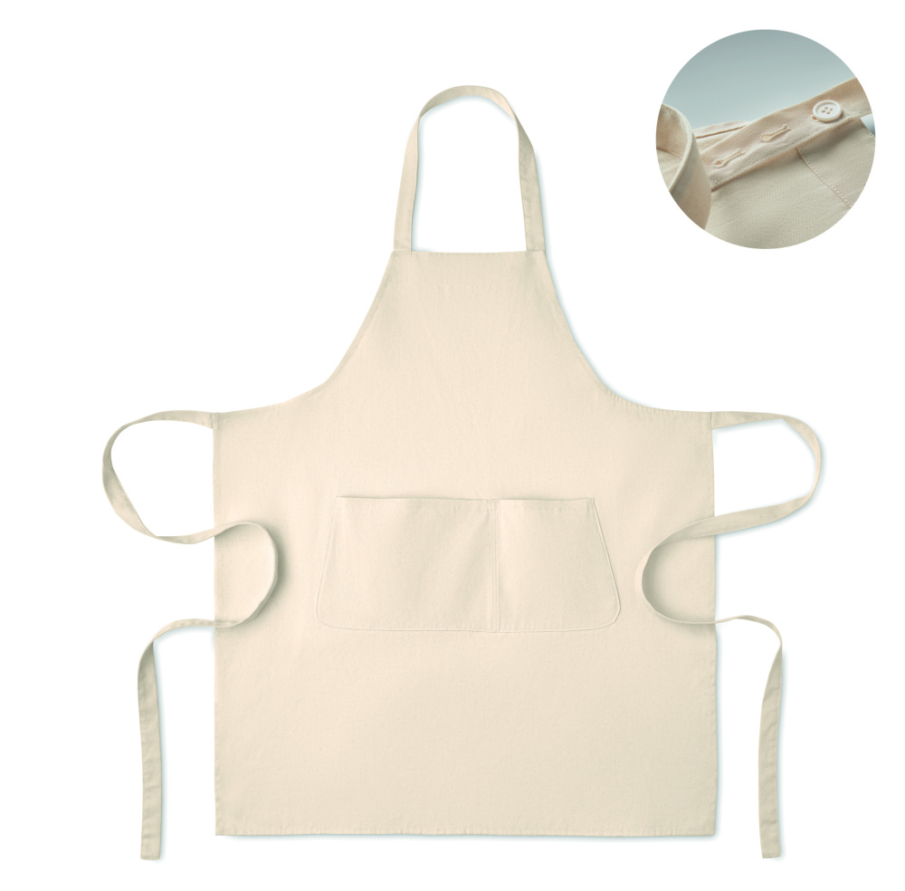 Logotrade promotional merchandise image of: Organic cotton apron 240 gr/m²