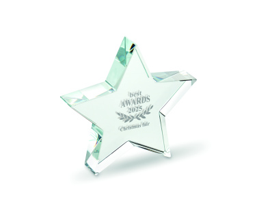 Logotrade promotional merchandise image of: Glass star award