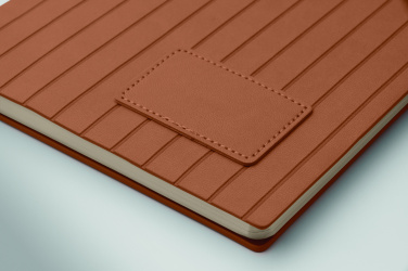 Logotrade promotional giveaway picture of: A5 notebook in smokey PU