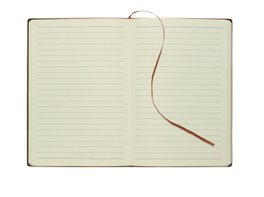 Logotrade business gift image of: A5 notebook in smokey PU