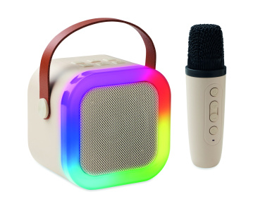 Logo trade promotional gifts picture of: Karaoke set speaker