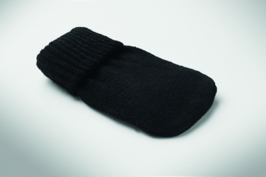 Logo trade promotional merchandise picture of: Hand warmer knitted polyester