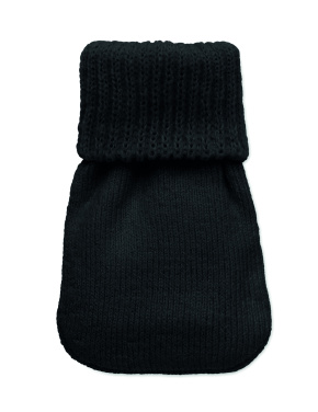 Logo trade corporate gifts image of: Hand warmer knitted polyester