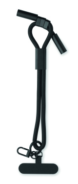 Logo trade corporate gifts picture of: Charging phone wrist strap 60W