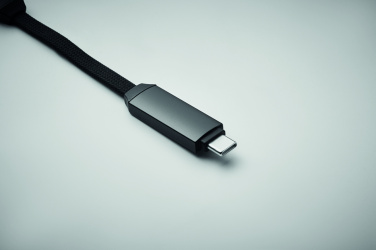 Logo trade promotional giveaway photo of: 60W charging cable keyring