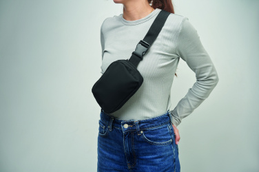 Logo trade promotional giveaways image of: Waist bag in 210D polyester