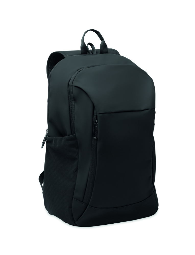 Logo trade promotional gifts image of: 15" soft PU laptop backpack
