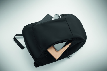 Logo trade promotional items image of: 15" soft PU laptop backpack