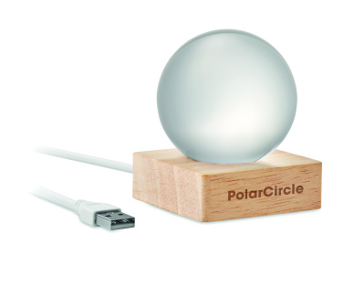 Logotrade promotional item image of: LED glass ball