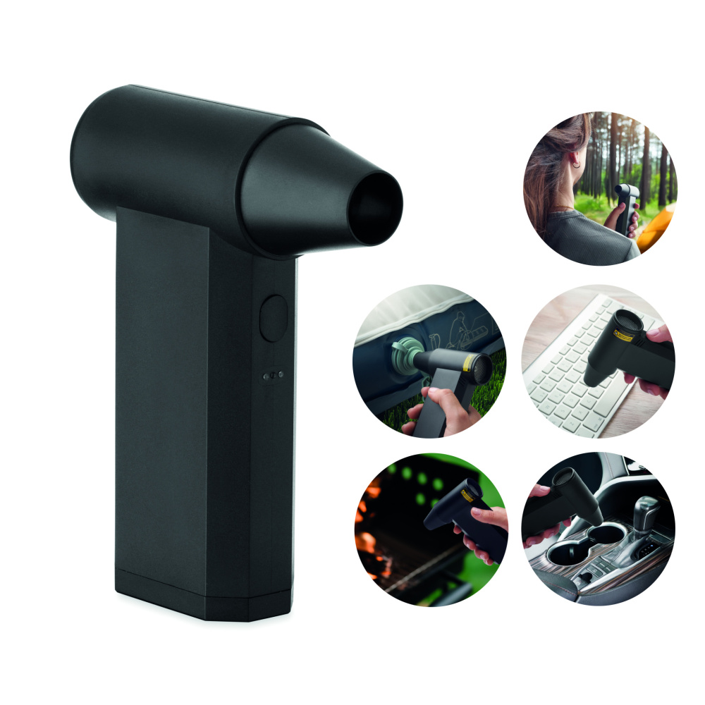 Logo trade business gift photo of: Portable turbo fan