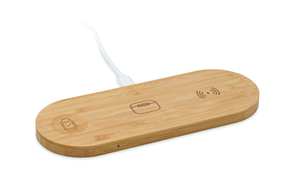 Logotrade advertising products photo of: 3 in 1 15W wireless charger