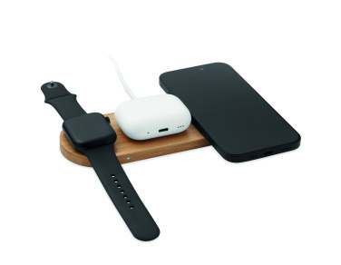 Logotrade promotional giveaway picture of: 3 in 1 15W wireless charger