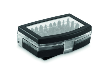 Logo trade promotional giveaways image of: 32 pcs screwdriver bit set