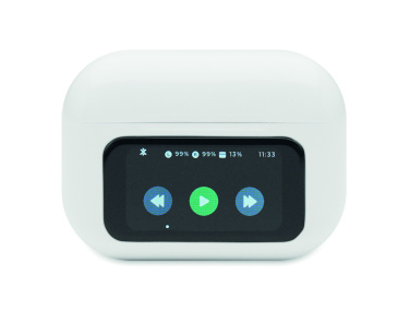 Logo trade advertising products image of: ABS TWS earbuds
