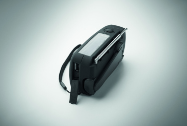 Logotrade corporate gift picture of: Portable radio SOS with LED torch