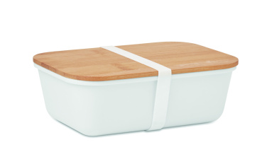 Logo trade promotional gifts image of: Lunch box with bamboo lid