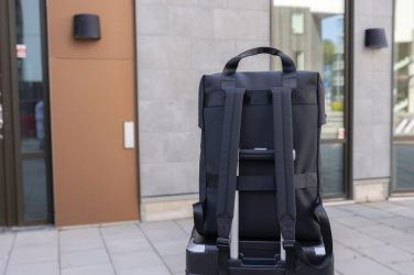 Logo trade business gifts image of: VINGA Baltimore RCS tote backpack