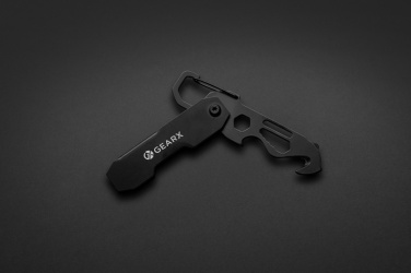 Logotrade advertising product picture of: Gear X foldable EDC tool with carabiner and parcel cutter
