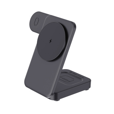 Logotrade promotional giveaway picture of: Urban Vitamin Arcadia RCS rplastic 15W 3in1 magnetic charger