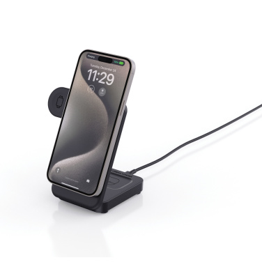 Logotrade promotional items photo of: Urban Vitamin Arcadia RCS rplastic 15W 3in1 magnetic charger