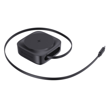 Logo trade corporate gifts picture of: Urban Vitamin Goleta 2-in-1 15W magnetic wireless charger