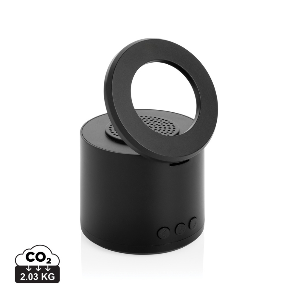 Logotrade promotional gift picture of: Magpulse RCS recycled plastic 3W speaker w/magnetic holder