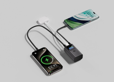 Logo trade advertising product photo of: Urban Vitamin Campbell 55W 10.000mAh pocket powerbank