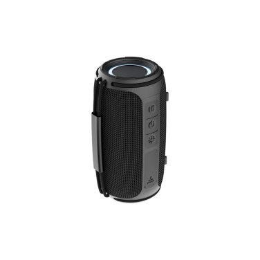 Logotrade promotional item image of: Prisma RCS recycled plastic IPX 4 waterpoof 16W speaker