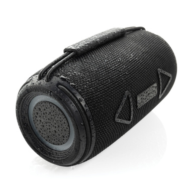 Logo trade promotional products image of: Prisma RCS recycled plastic IPX 4 waterpoof 16W speaker