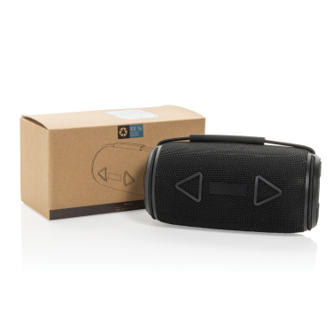 Logo trade promotional giveaways picture of: Prisma RCS recycled plastic IPX 4 waterpoof 16W speaker