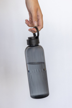 Logo trade advertising products picture of: Ripple RCS RPET Leakproof water bottle with handle 750ML