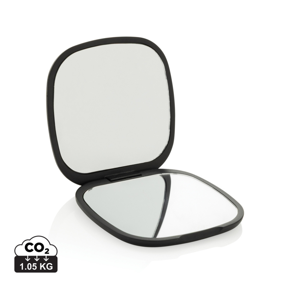 Logotrade advertising product picture of: Reflecta RCS recycled plastic make-up mirror