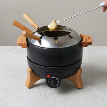 Logo trade promotional merchandise photo of: BOSKA Electric Party Fondue Set - 2.3L (EU Type F)