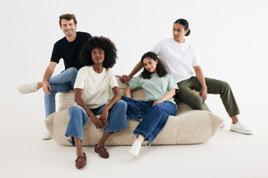 Logotrade promotional gifts photo of: IQONIQ Nikko heavyweight recycled cotton t-shirt