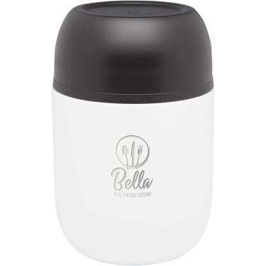 Logo trade advertising product photo of: Supo 480 ml double-walled recycled stainless steel lunch pot