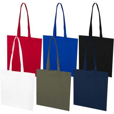 Logo trade business gifts image of: EcoSeal GRS recycled nonwoven convention tote bag 6L