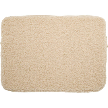Logo trade advertising product photo of: Bear 13" GRS recycled sherpa laptop sleeve 2L