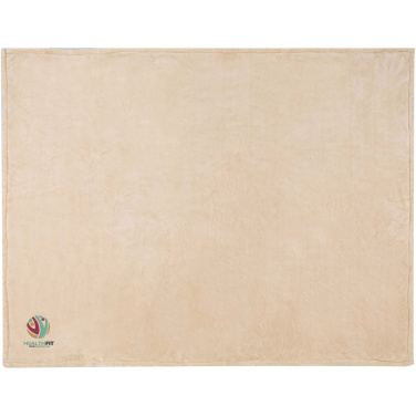 Logotrade promotional giveaway image of: Ashen GRS recycled sherpa blanket